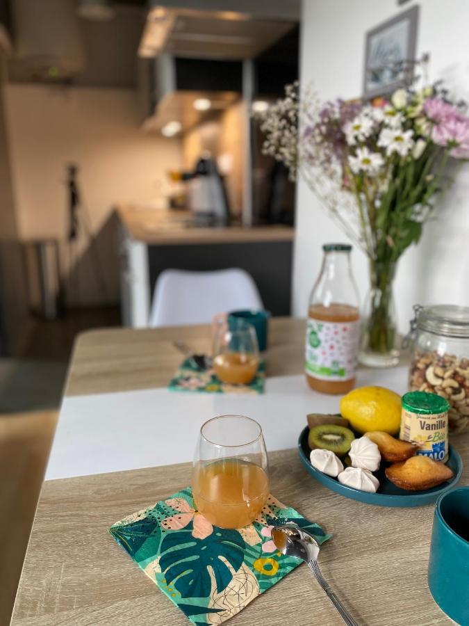 Appartement Agreable Cocon Sous Les Toits - Parking - Wifi à Pleneuf-Val-Andre Extérieur photo