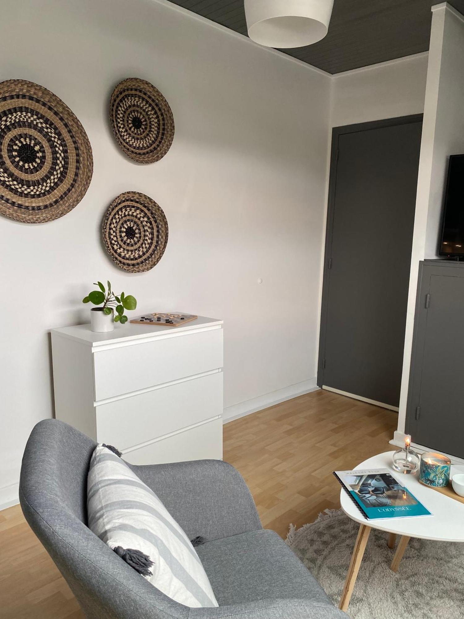 Appartement Agreable Cocon Sous Les Toits - Parking - Wifi à Pleneuf-Val-Andre Extérieur photo