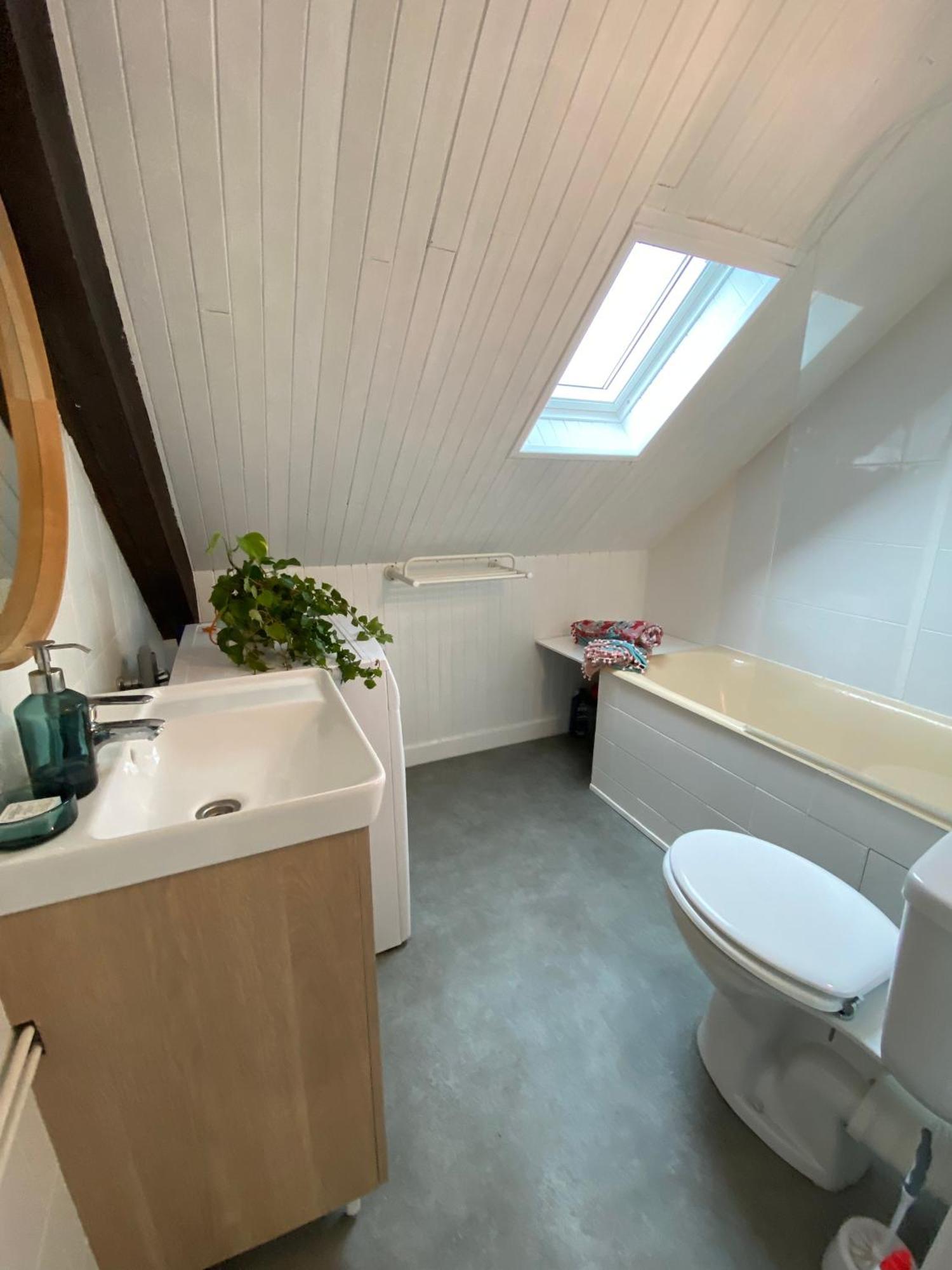 Appartement Agreable Cocon Sous Les Toits - Parking - Wifi à Pleneuf-Val-Andre Extérieur photo